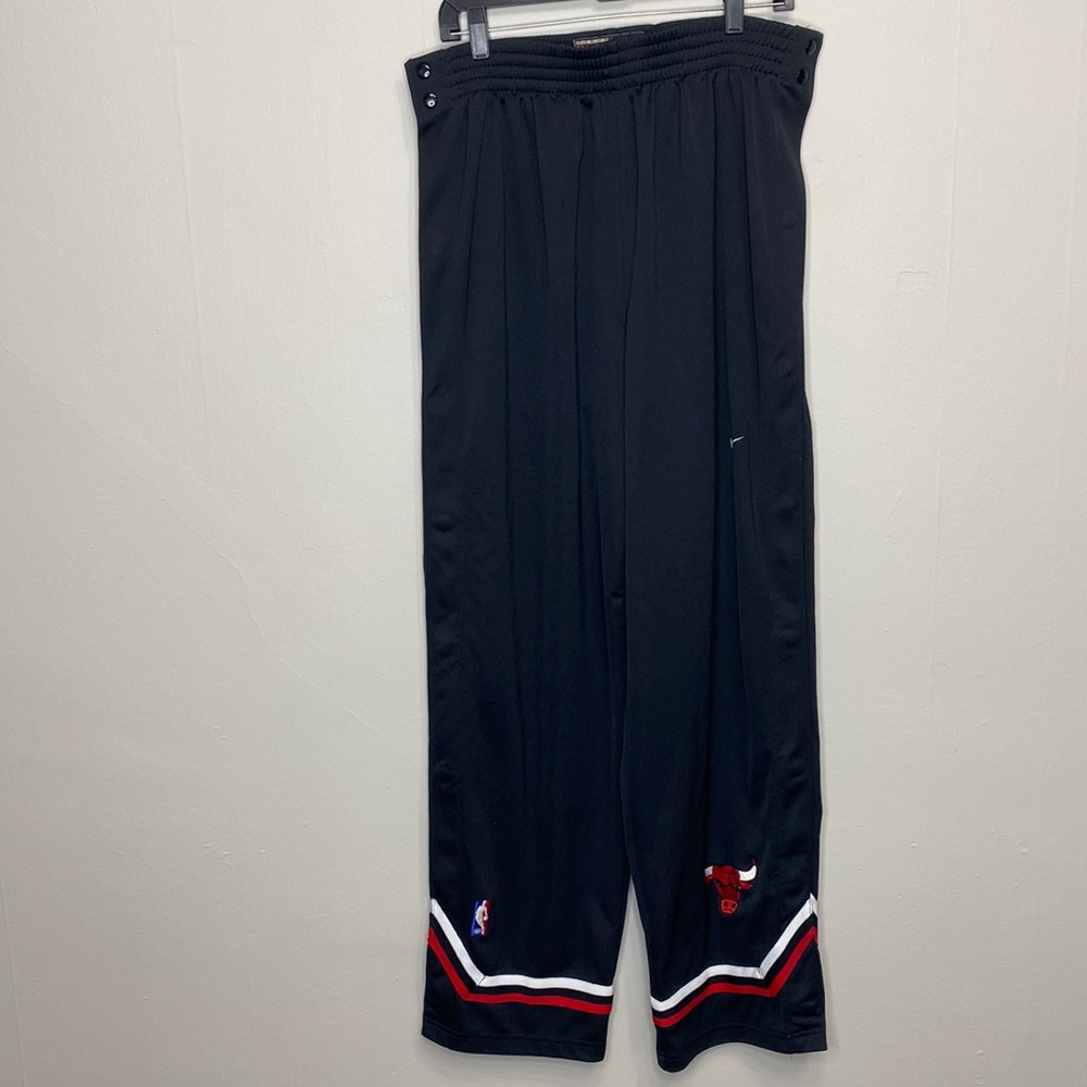 VTG 90s RARE NIKE~Chicago Bulls~TEAR AWAY WARM UP SHOOTING PANTS NBA Jordan XL